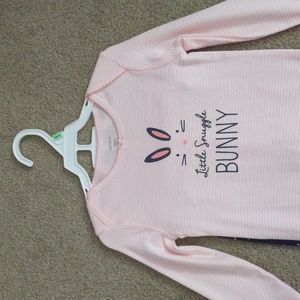 Carter's spring outfit 18 month pink/blue